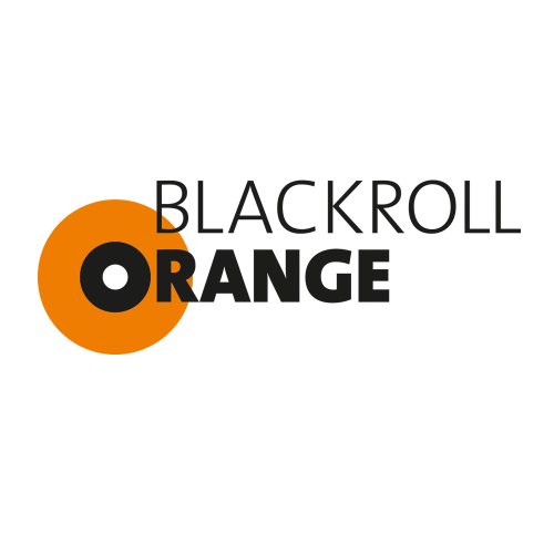 Blackroll Orange mini Faszienrolle - Selbstmassagerolle klein (15 cm) für gezielte Faszienmassage an Arm, Nacken und Bein